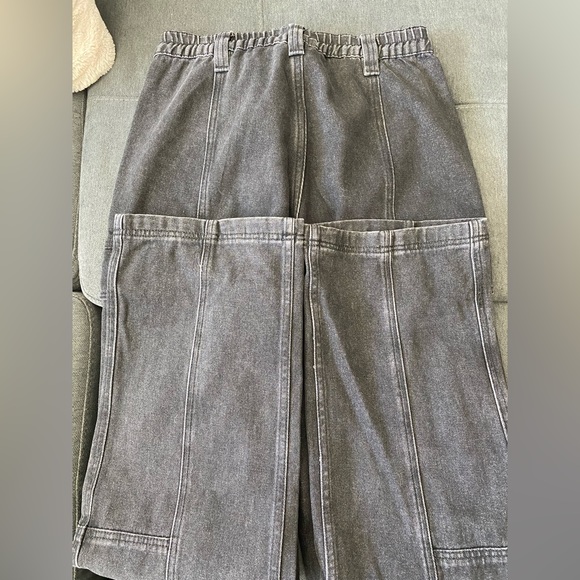 PACSUN wide leg high waisted jeans NEW M - Picture 4 of 5